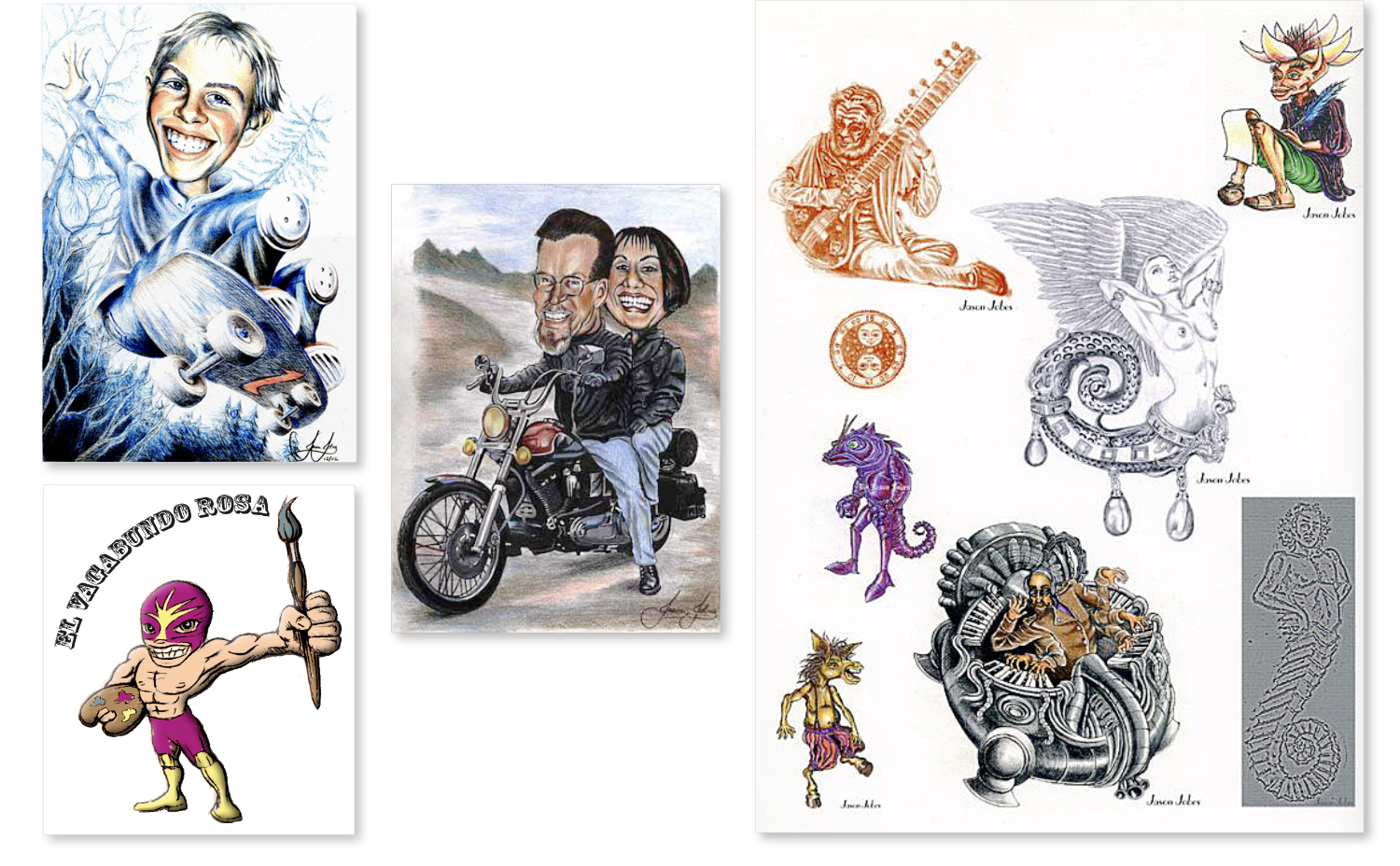 cartoons and charicatures
