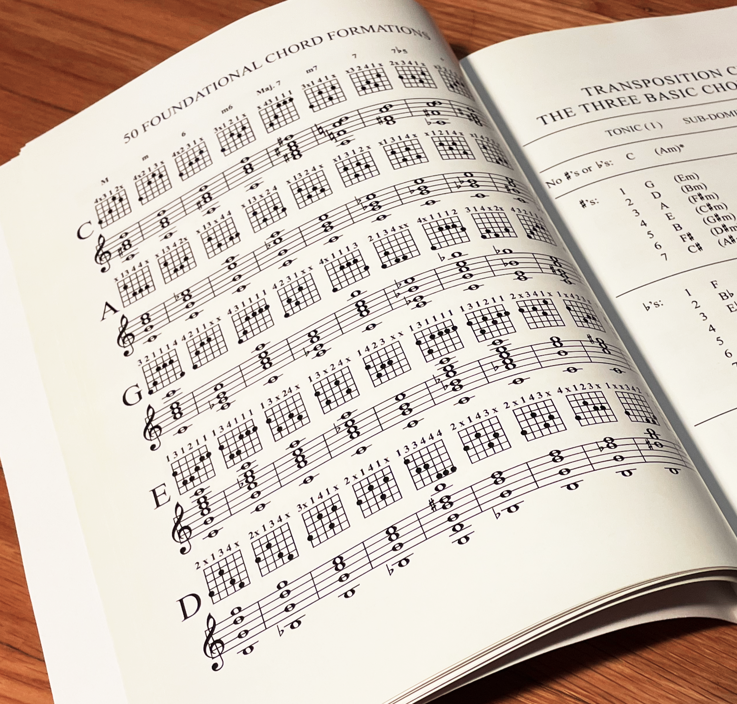 A Visual Approach to Scales and Chords on Guitar Book