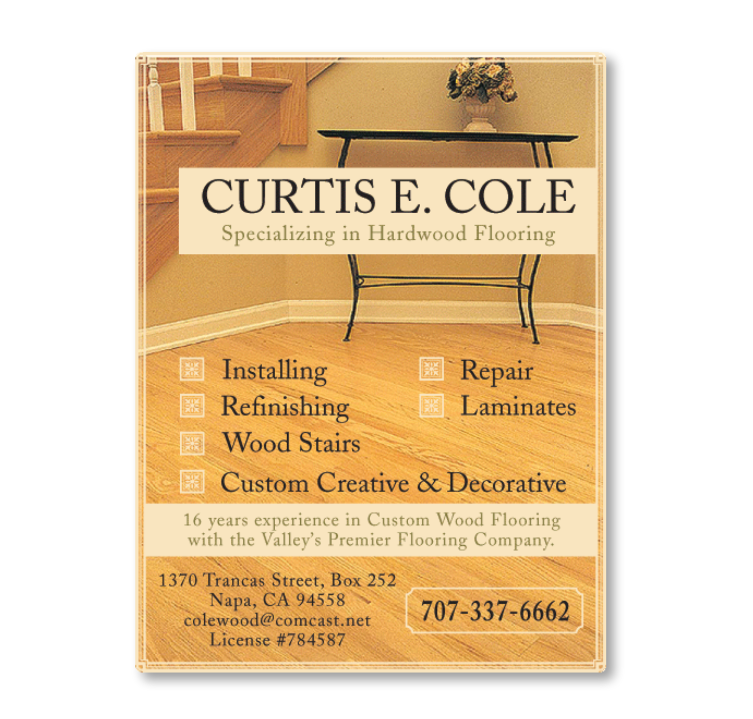 Print advertisement